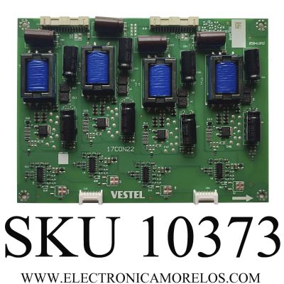 LED DRIVER PARA TV PANASONIC / NUMERO DE PARTE 050418R2 / 17CON22 / DISPLAY HV750QUB-F90 / MODELO TH-75CQE1W	